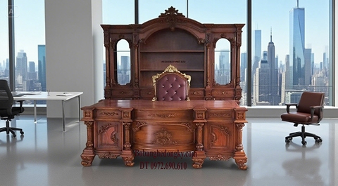 Các Mẫu Bàn Giám Đốc Đẹp Gỗ Tự Nhiên - Nét Quyền Uy Và Đẳng Cấp Cho Người Lãnh Đạo
