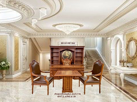 [100+] Bàn Làm Việc Của Giám Đốc Gỗ Hương Đá Cao Cấp BLV84