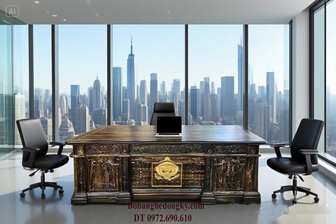 Đồ Gỗ Phú Hải - Nơi sản xuất bàn làm việc gỗ mun uy tín hàng đầu