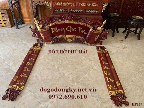 Bộ Cuốn Thư Câu Đối PHỤNG GIA TIÊN | Đồ Thờ Phú Hải HP127