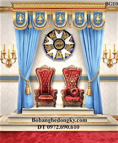 Mẫu Ghế Sofa Nữ Hoàng King Gold Dát Vàng BG10