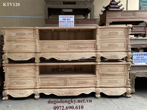 Kệ Tivi Mẫu Tân Cổ Điển Đẹp Chính Hãng KTV120