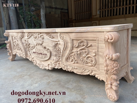 Mẫu Kệ Tivi Hoàng Gia Luois Đẹp & Hiếm Hiện Nay KTV118