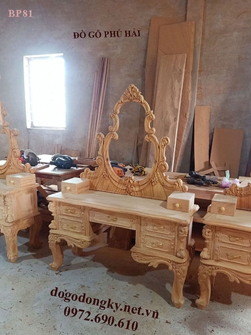 Mẫu Bàn Trang Điểm Duyên Dáng Cho Phái Đẹp BP81