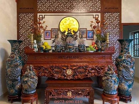 Nơi Sản Xuất Vách Ngăn Trang Trí Phòng Thờ Mẫu Đẹp