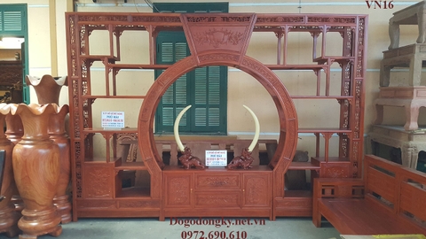 Mẫu Vách Ngăn Trang Trí Phòng Khách Đẹp - BÌNH PHONG Ngăn Phòng VN16