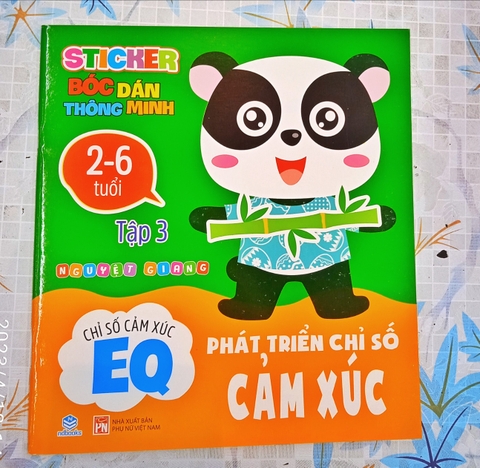 STICKER BÓC DÁN THÔNG MINH ( 2-6 TUỔI ) Tập 3