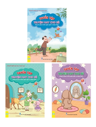 Combo 3 cuốn: Tuyển Tập Truyện Hay Cho Bé - Giúp Bé Phát Triển Ngôn Ngữ Và Nhận Thức - ndbooks