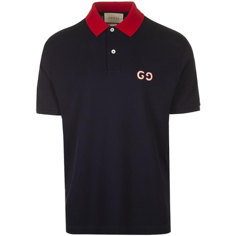 ÁO POLO GUCCI GG LOGO EMBROIDERY