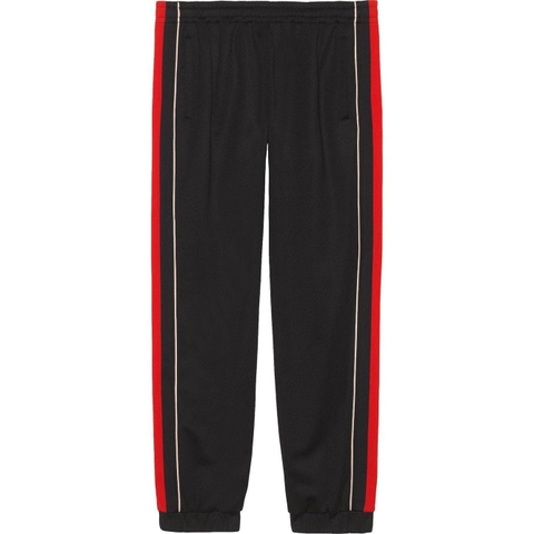 QUẦN JOGGER GUCCI WITH LYRE PATCH