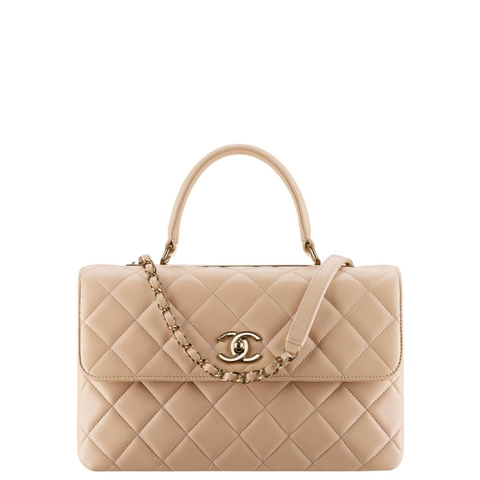 TÚI CHANEL FLAP BAG WITH TOP HANDLE