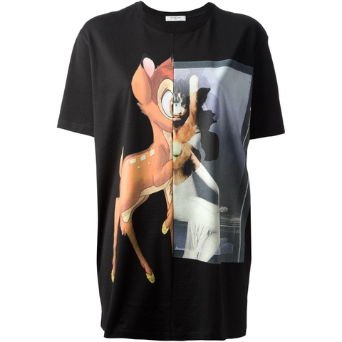 ÁO PHÔNG GIVENCHY BAMBI PRINT