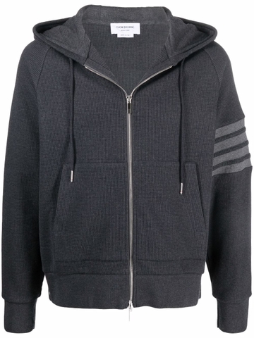 ÁO HOODIE THOM BROWNE 4-BAR ZIP UP CHUẨN 1:1 AUTHENTIC