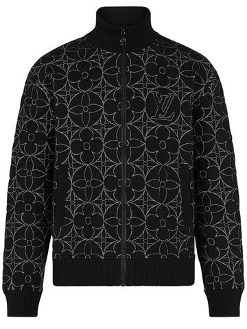 ÁO KHOÁC LOUIS VUITTON MONOGRAM FLOWER BLOUSON CHUẨN 1:1 AUTHENTIC