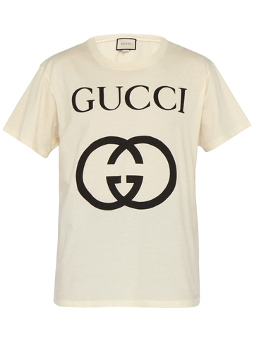 ÁO PHÔNG GUCCI LOGO GG OVERSIZE CHUẨN 1:1 AUTHENTIC