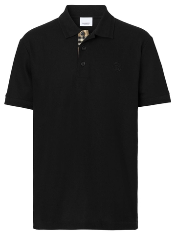 ÁO POLO BURBERRY TB MONOGRAM BLACK CHUẨN 1:1 CHÍNH HÃNG