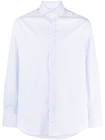 ÁO SƠ MI BRUNELLO CUCINELLI STRIPED WHITE CHUẨN 1:1 AUTHENTIC