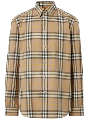 ÁO SƠ MI BURBERRY CHECK PATTERN CHUẨN 1:1 AUTHENTIC