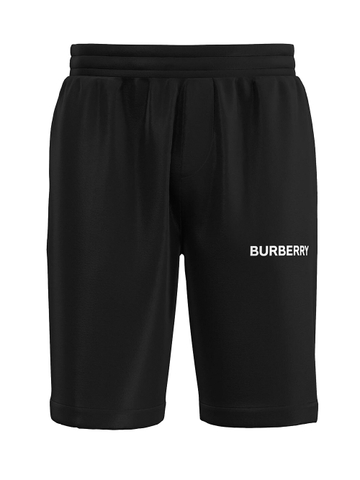 QUẦN SHORT BURBERRY LOGO PRINT BLACK CHUẨN 1:1 AUTHENTIC