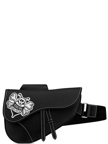 TÚI DIOR AND SHAWN SADDLE BEE PATCH EMBROIDERED CHUẨN 1:1 AUTHENTIC