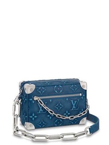 TÚI LOUIS VUITTON MINI SOFT TRUNK BLUE CHUẨN 1:1 AUTHENTIC