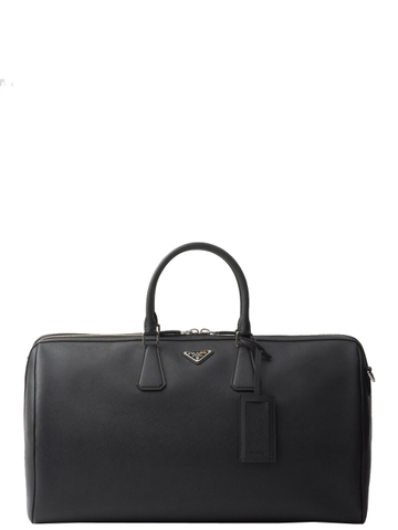 TÚI PRADA BLACK SAFFIANO LEATHER TRAVEL CHUẨN 1:1 AUTHENTIC