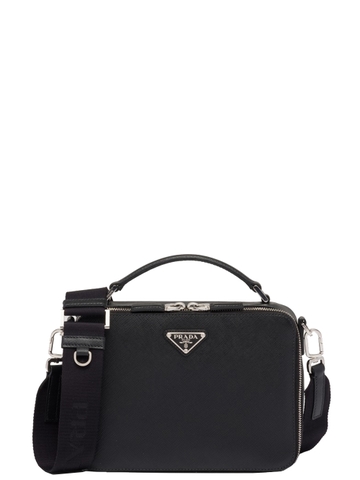 TÚI XÁCH PRADA BRIQUE SAFFIANO LEATHER BLACK CHUẨN 1:1 AUTHENTIC