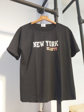Áo thun nữ new york đen A2037