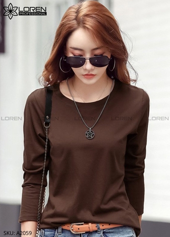Áo thun nữ LOREN dài tay đà A2059