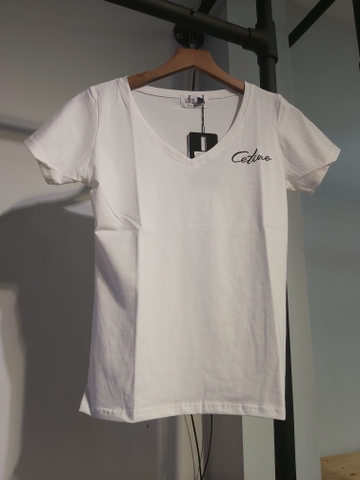 Áo thun nữ ceture trắng A2006