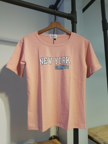 Áo thun nữ new york hồng A2038