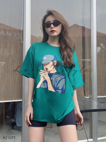 Áo thun nữ LOREN Taylo cá tính A21077