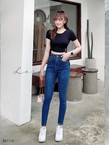 Quần jean skinny nữ LOREN co giãn B51115