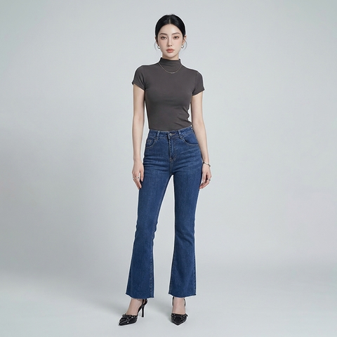 Quần jean nữ LOREN ống bas B5989