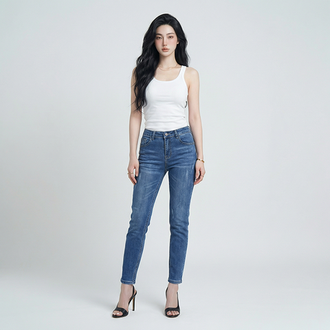 Quần jean nữ LOREN Regular B5990