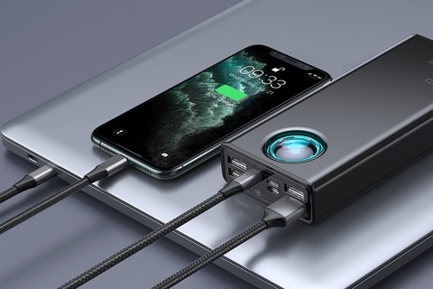 Giới thiệu pin sạc dự phòng Macbook Baseus Amblight 65W