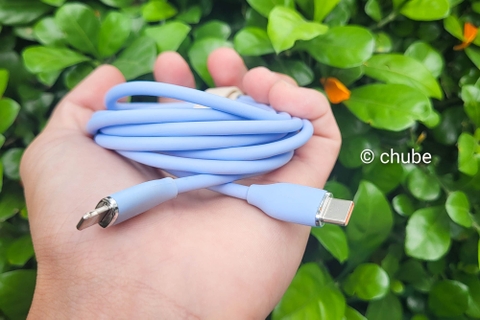 Sạc nhanh iPhone với cáp Baseus Jelly 20W