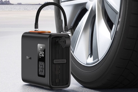 Bơm Lốp Baseus Mega EnergyPump 250W - Siêu Nhanh, Mạnh Mẽ