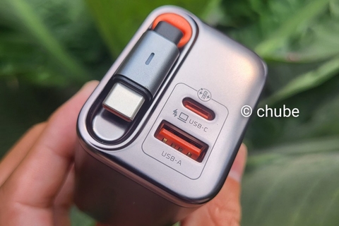 Review Củ Sạc Dây Rút Mcdodo FreeGo 67W GaN