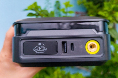 Trên tay Bơm Lốp Kiêm Kích Bình Ô Tô Baseus 1200A