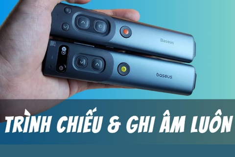 Review So Sánh Bút Trình Chiếu Baseus Ghi Âm & Dịch Siêu Đỉnh