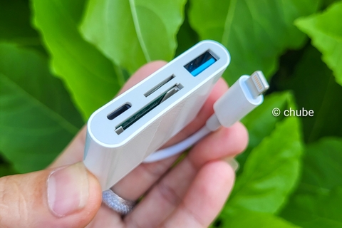 Review Cáp OTG Đầu Đọc Thẻ Nhớ iPhone/iPad Joyroom S-H142