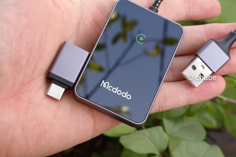 Carplay không dây iPhone Mcdodo đẹp sắc sảo, tưởng không cần nhưng...