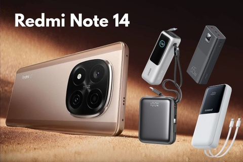 Chọn Pin Sạc Dự Phòng Cho Redmi Note 14 Series