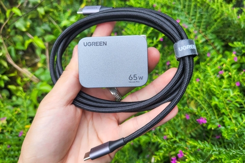 Trên tay củ sạc nhanh Type-C 65W Ugreen Nexode Pro X755