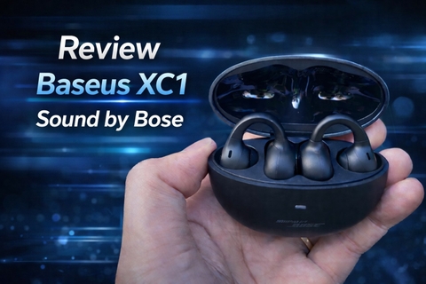 Đánh giá Tai nghe Open-Ear Baseus XC1 Sound by Bose