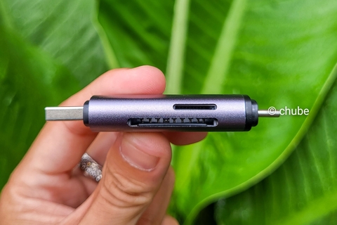 Cắm là lưu trữ đầu đọc thẻ nhớ 2 đầu Ugreen 50706