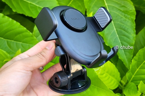 Trên tay giá đỡ điện thoại ô tô giá rẻ Baseus UltraControl Lite