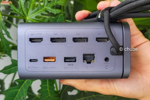 Trên tay Dock Baseus Spacemate 3 Màn Hình Cho MacBook & Windows