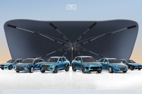 Chống nắng nóng với dù che nắng ô tô Baseus CoolRide